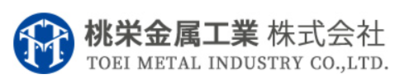 桃栄金属工業株式会社のロゴ