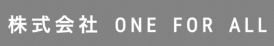 株式会社ＯＮＥ　ＦＯＲ　ＡＬＬのロゴ